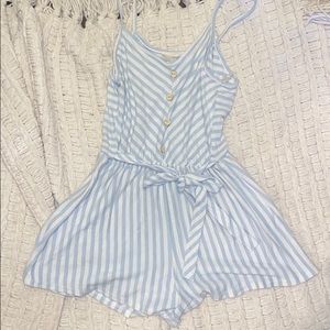 Caution to the wind romper